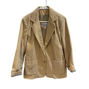 VINTAGE BLAZER - TAN - SIZE 12